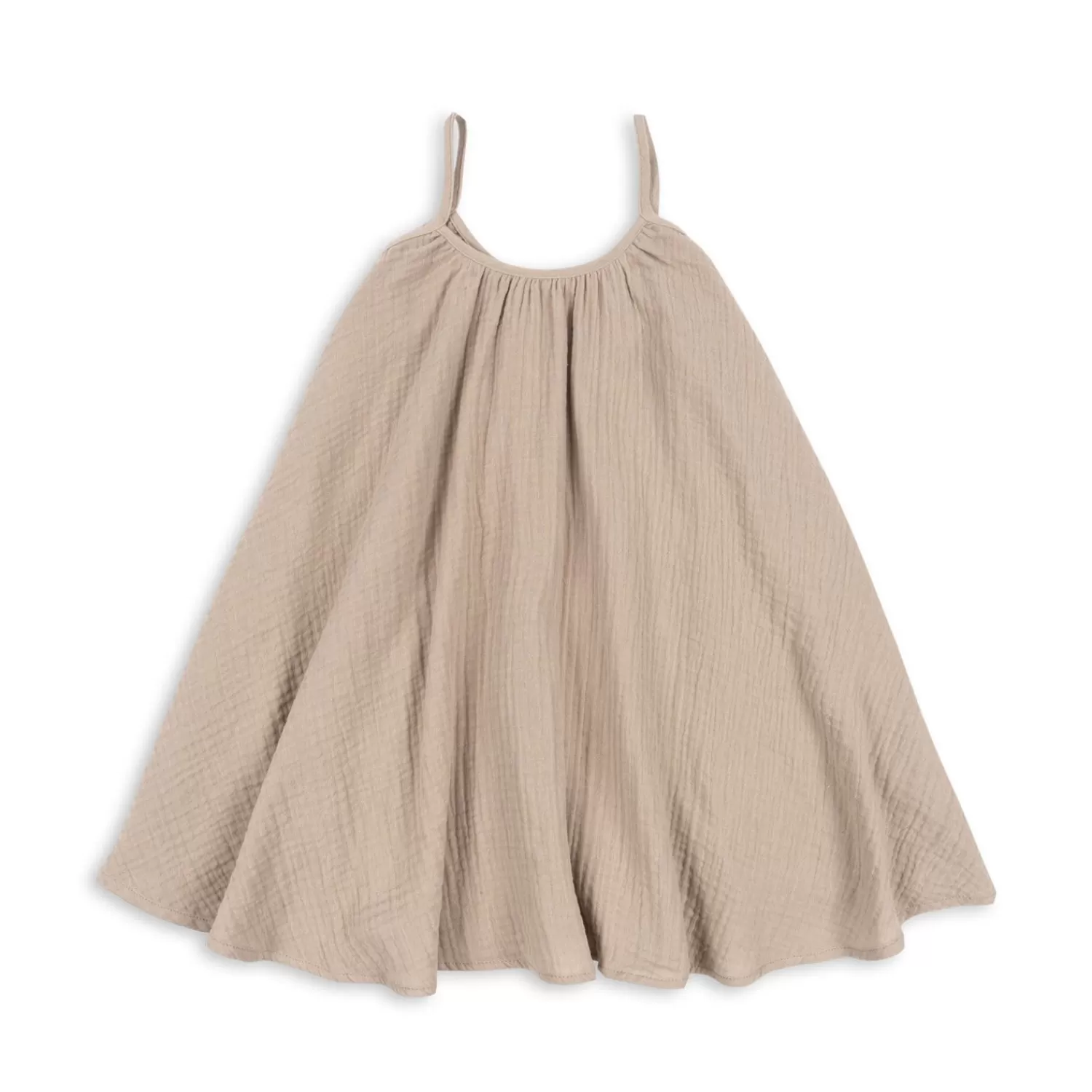 Born Konges Sløjd Olive Kjole Med Stropper - Pure Cashmere