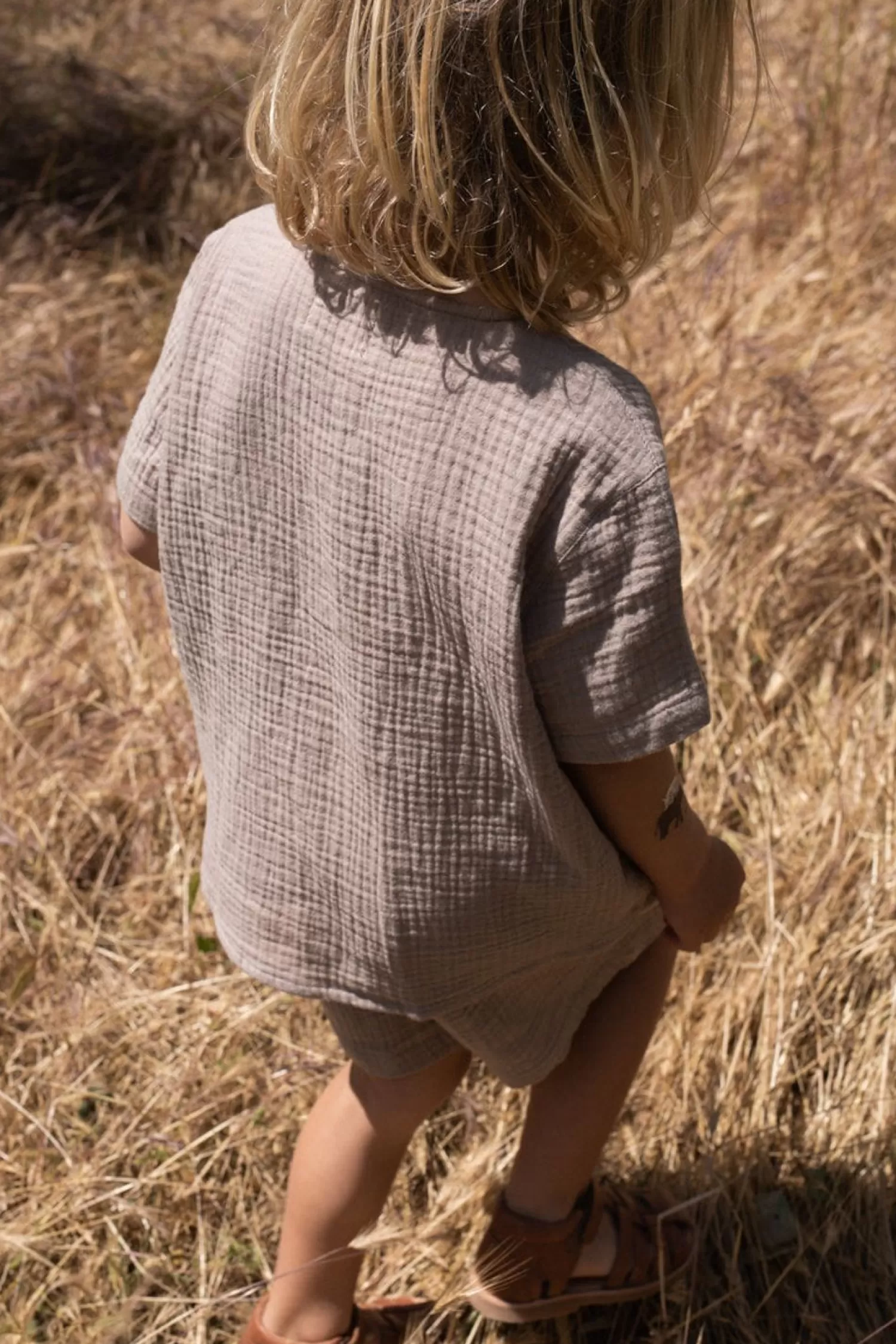 Born Konges Sløjd Olive Shorts - Pure Cashmere