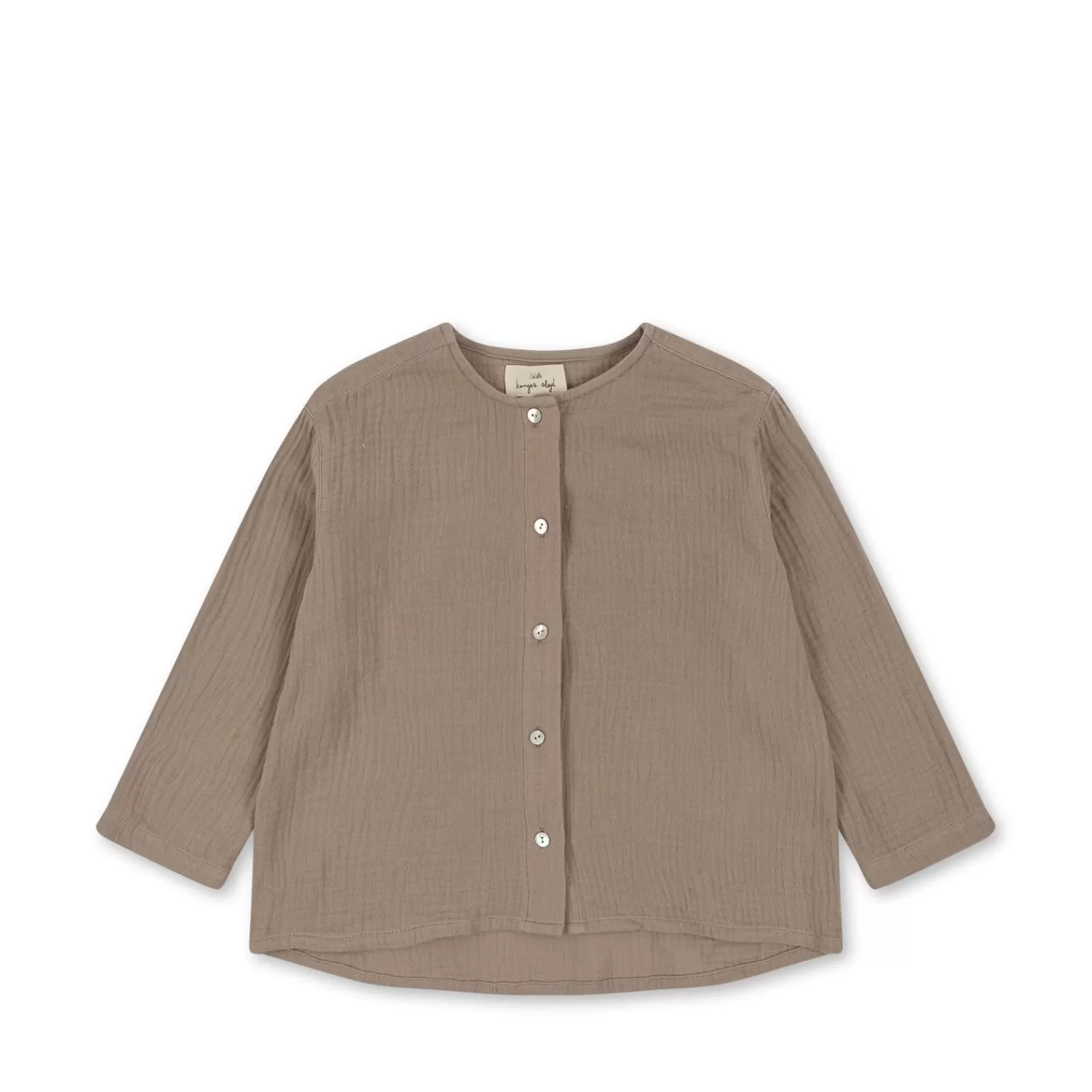 Born Konges Sløjd Olive Skjorte - Pure Cashmere
