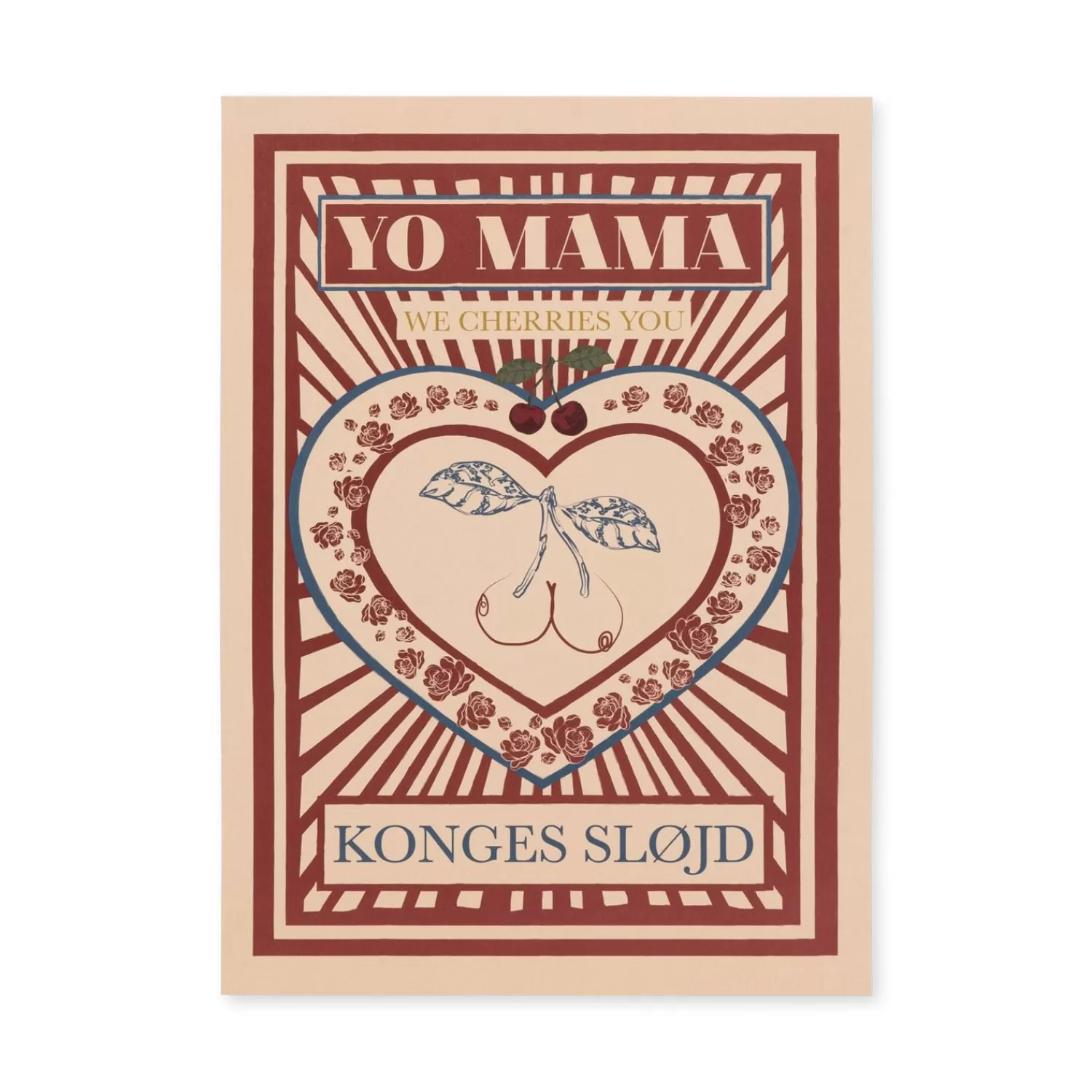Konges Sløjd Plakat - Heart