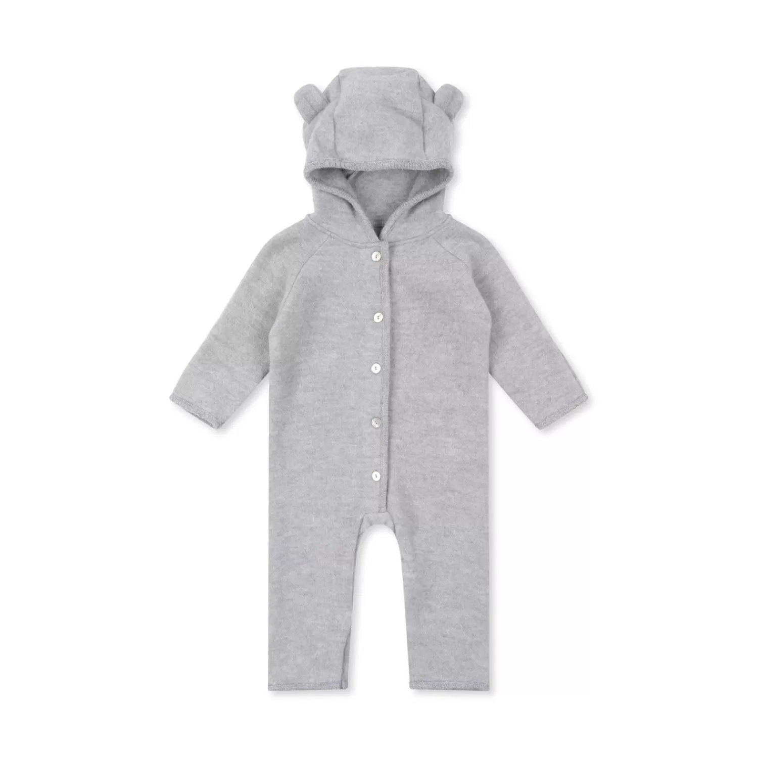 Born Konges Sløjd Saga Koredragt I Fleece - Grey Melange