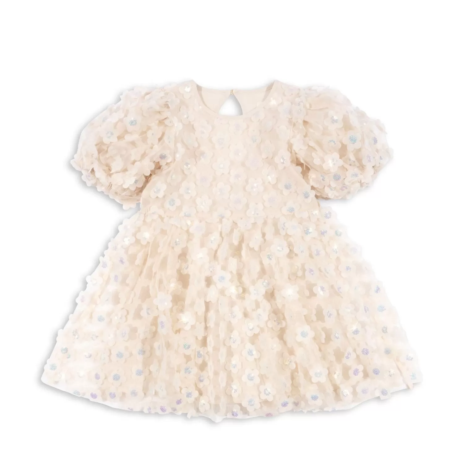 Born Konges Sløjd Sally Kjole - Pearled Ivory
