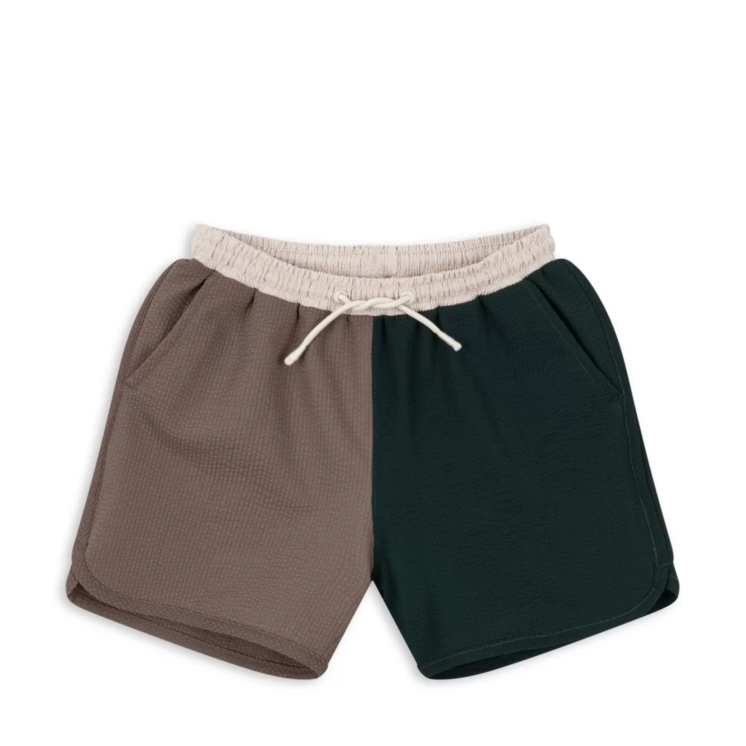 Born Konges Sløjd Seer Asnou Badeshorts - Pinel Grove/Shitake/French Oak