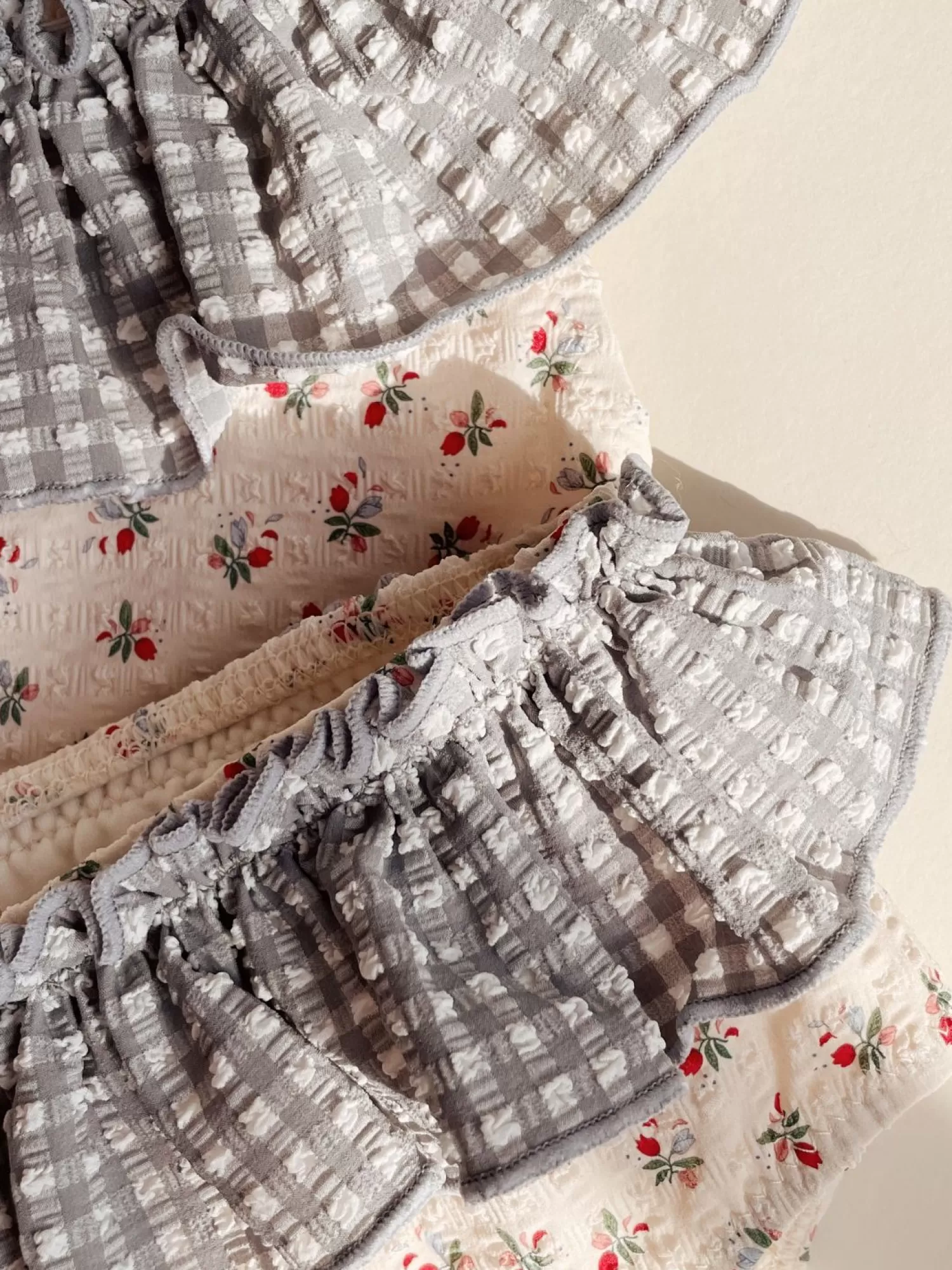 Born Konges Sløjd Seraphine Bikini - Fleur Tricolore