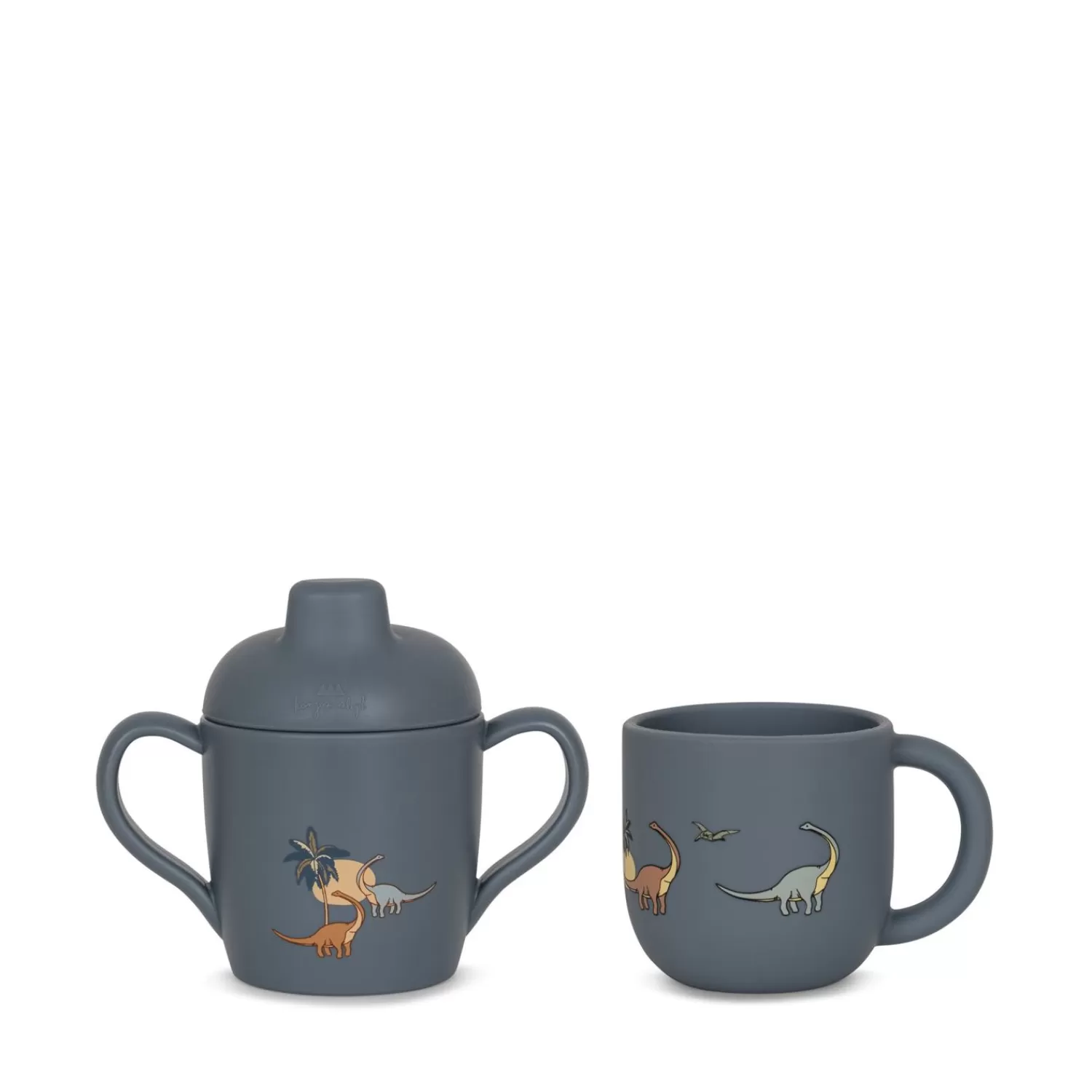 Konges Sløjd Sippy Baby Kop-Saet - Dino