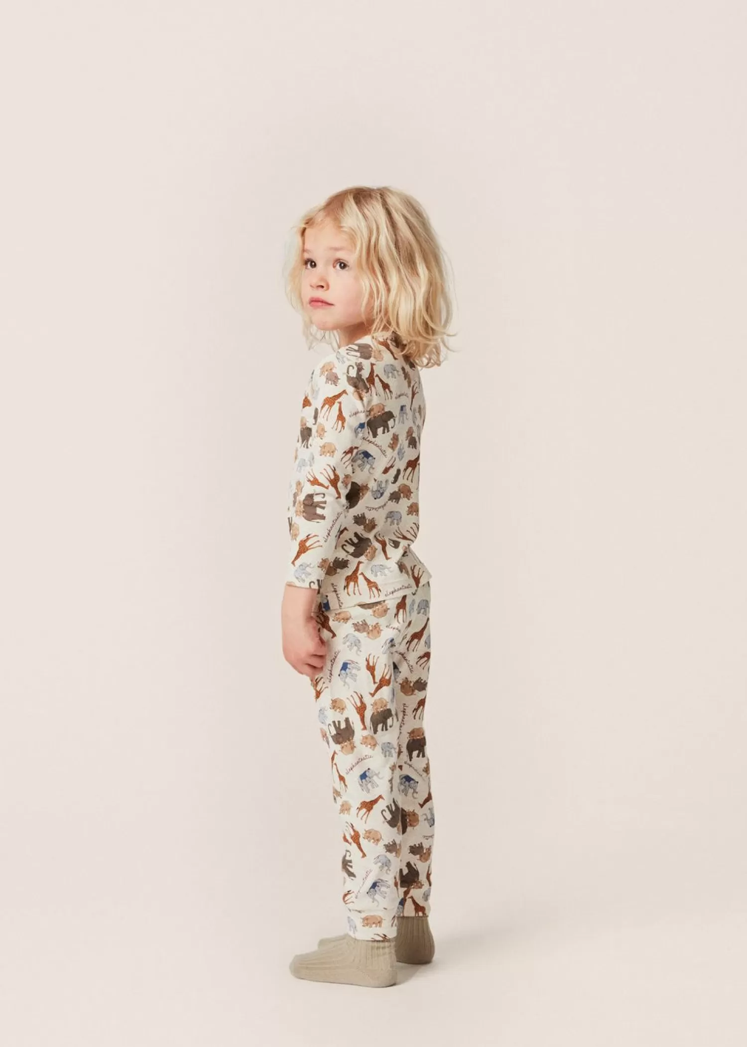 Born Konges Sløjd Sleepy Pyjamas - Elephantastic