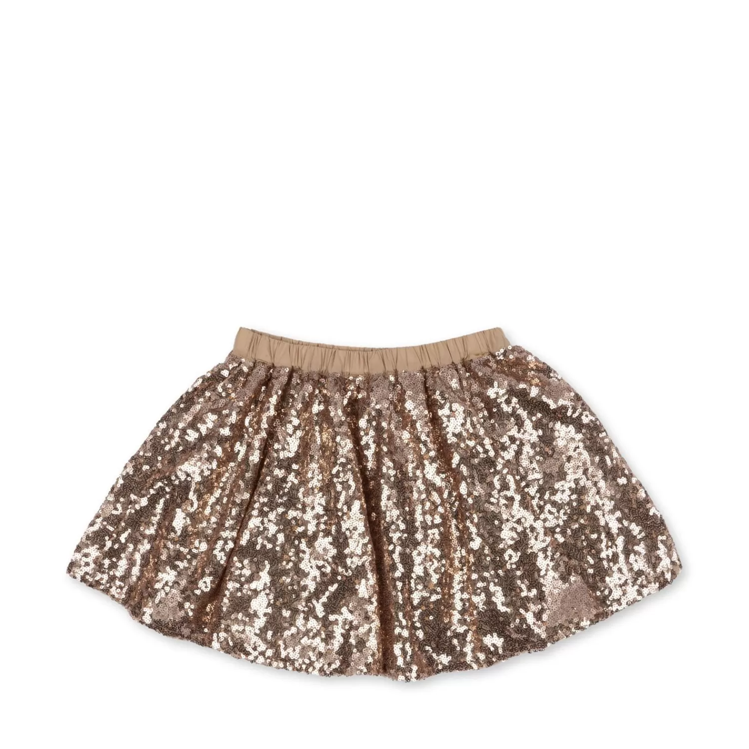 Born Konges Sløjd Starla Pailletnederdel - Gold Blush