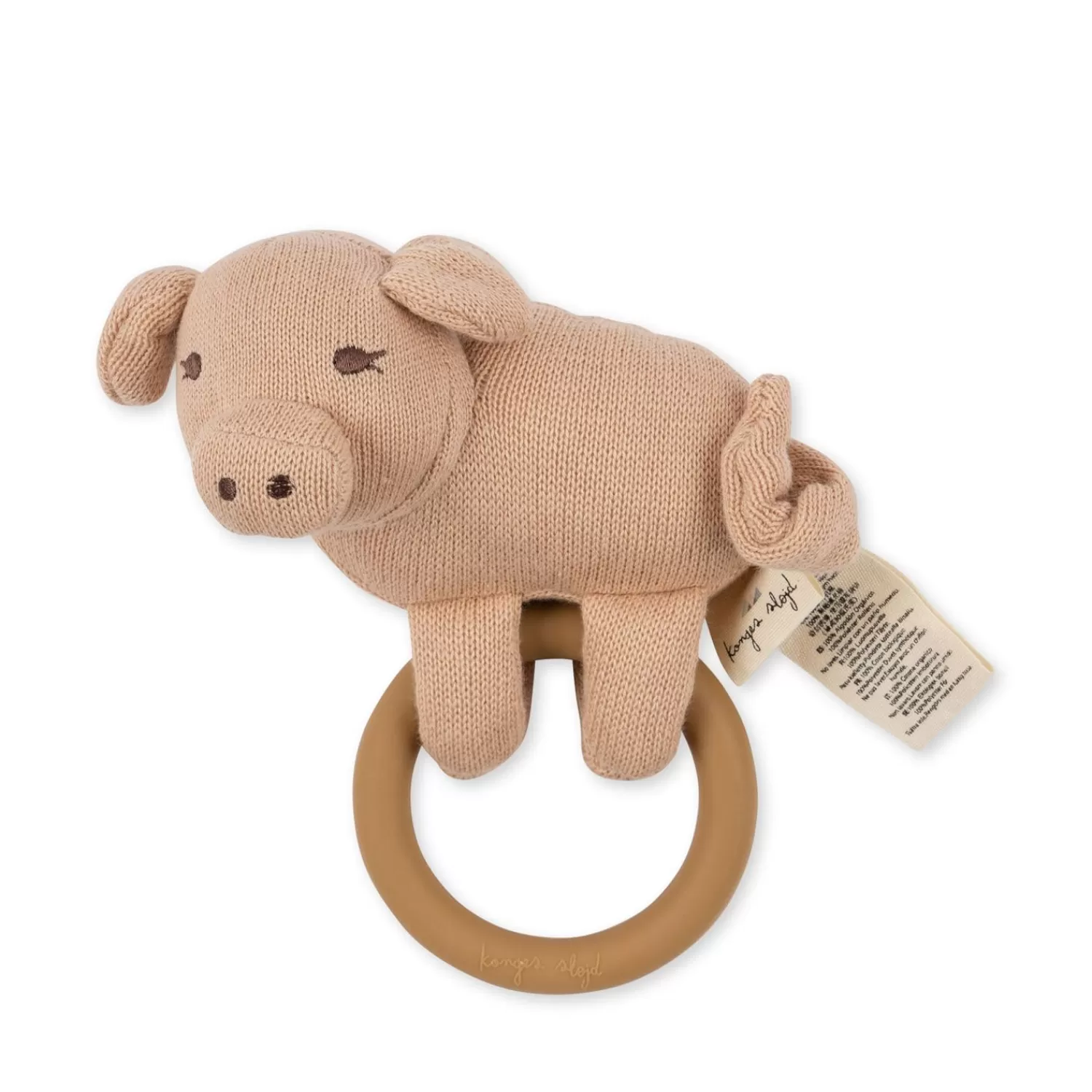 Konges Sløjd Strikket Aktivitets Ring - Pig