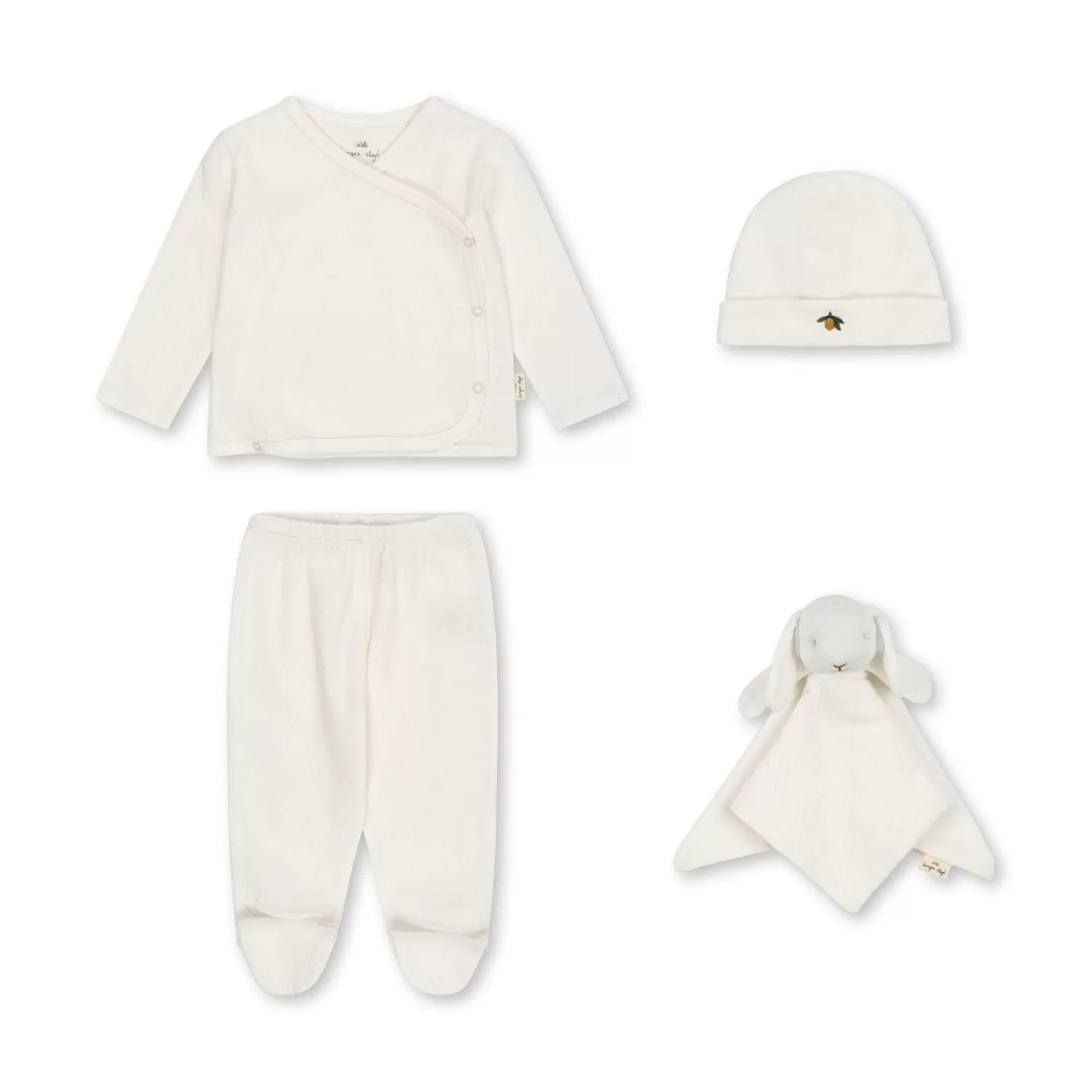 Born Konges Sløjd Sui Barselspakke - Pure White