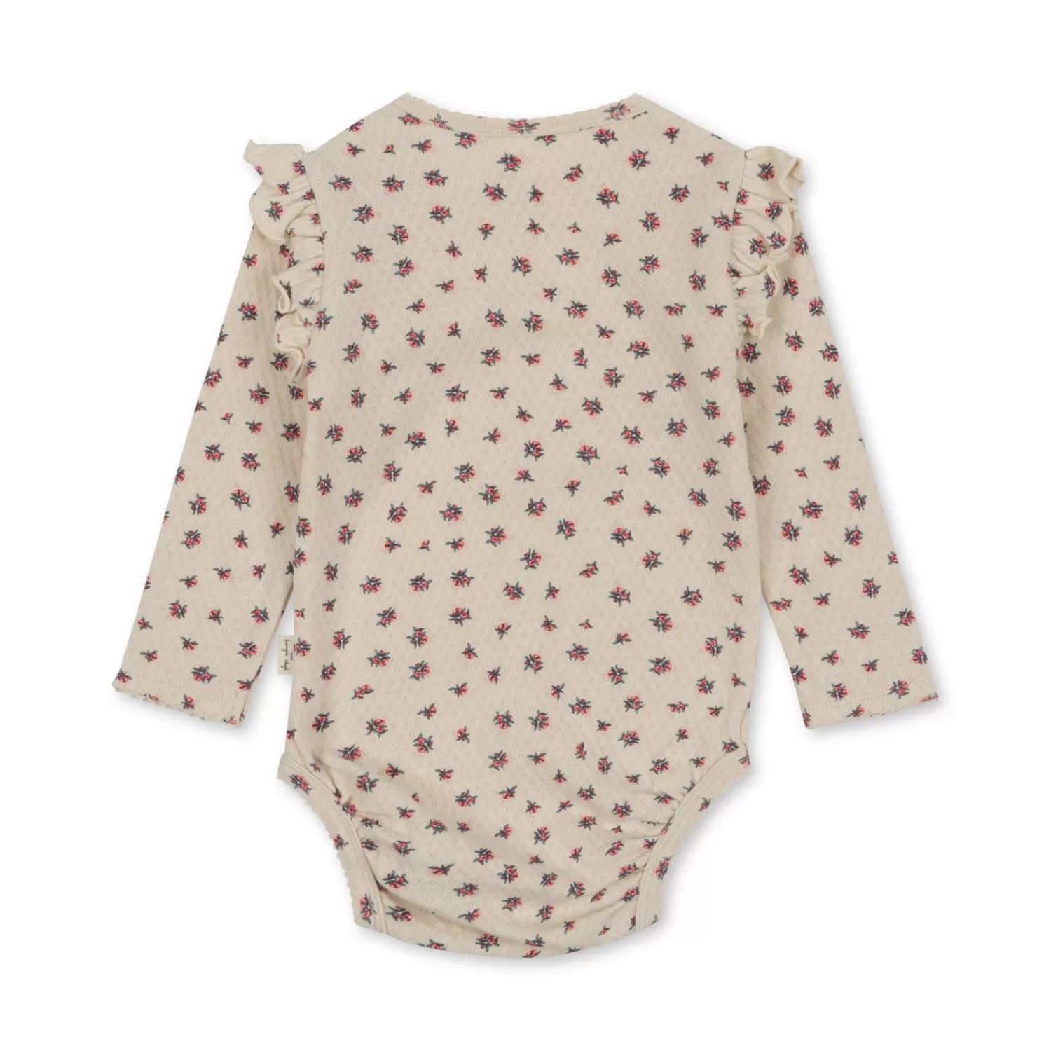 Born Konges Sløjd Sui Bodystocking Med Flaeser - Peonia Rose