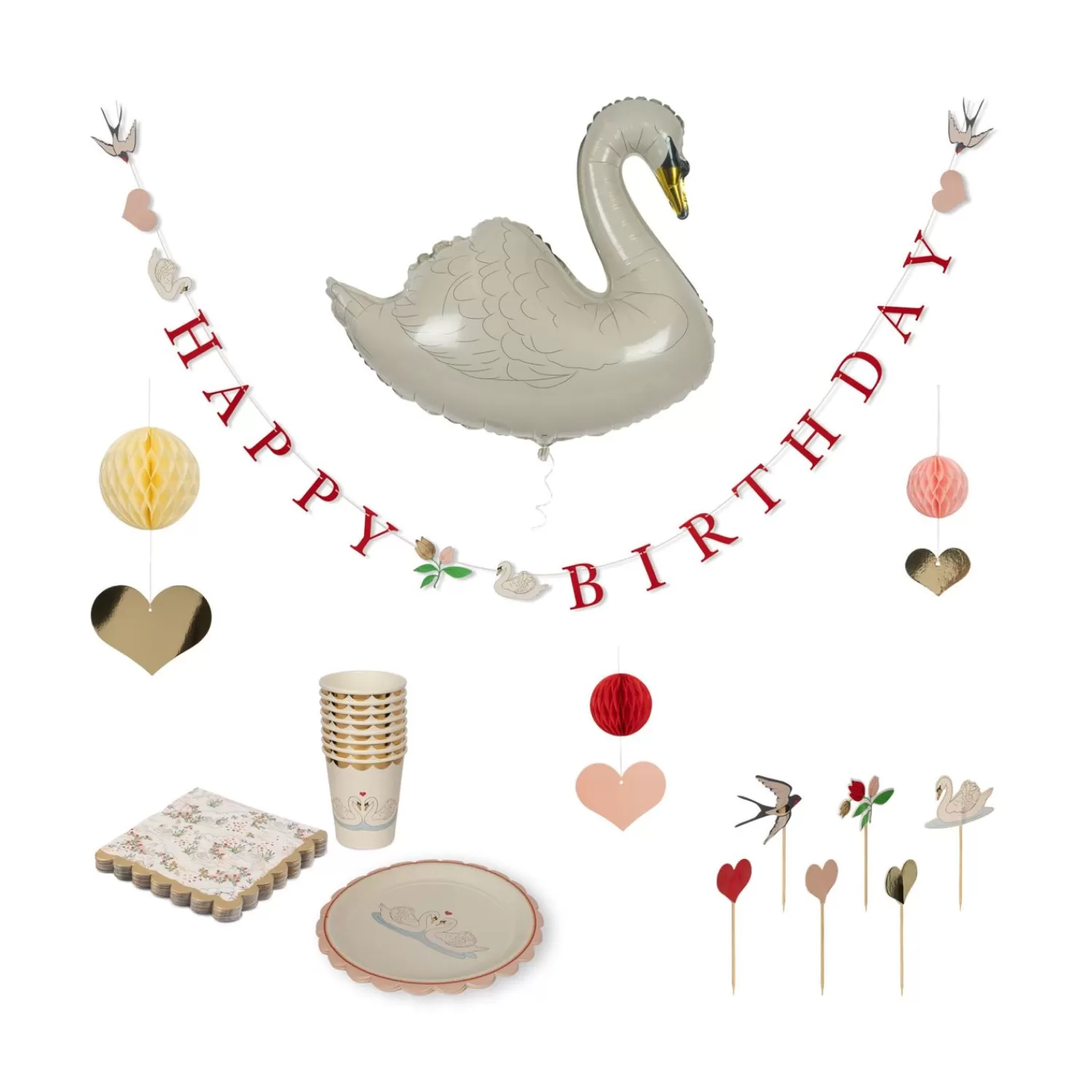 Konges Sløjd Svanesaet - Swan