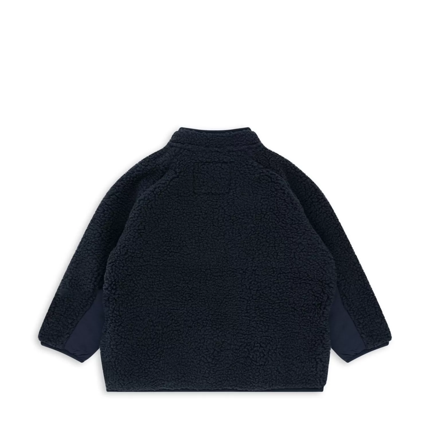 Born Konges Sløjd Teddy Cardigan - Total Eclipse