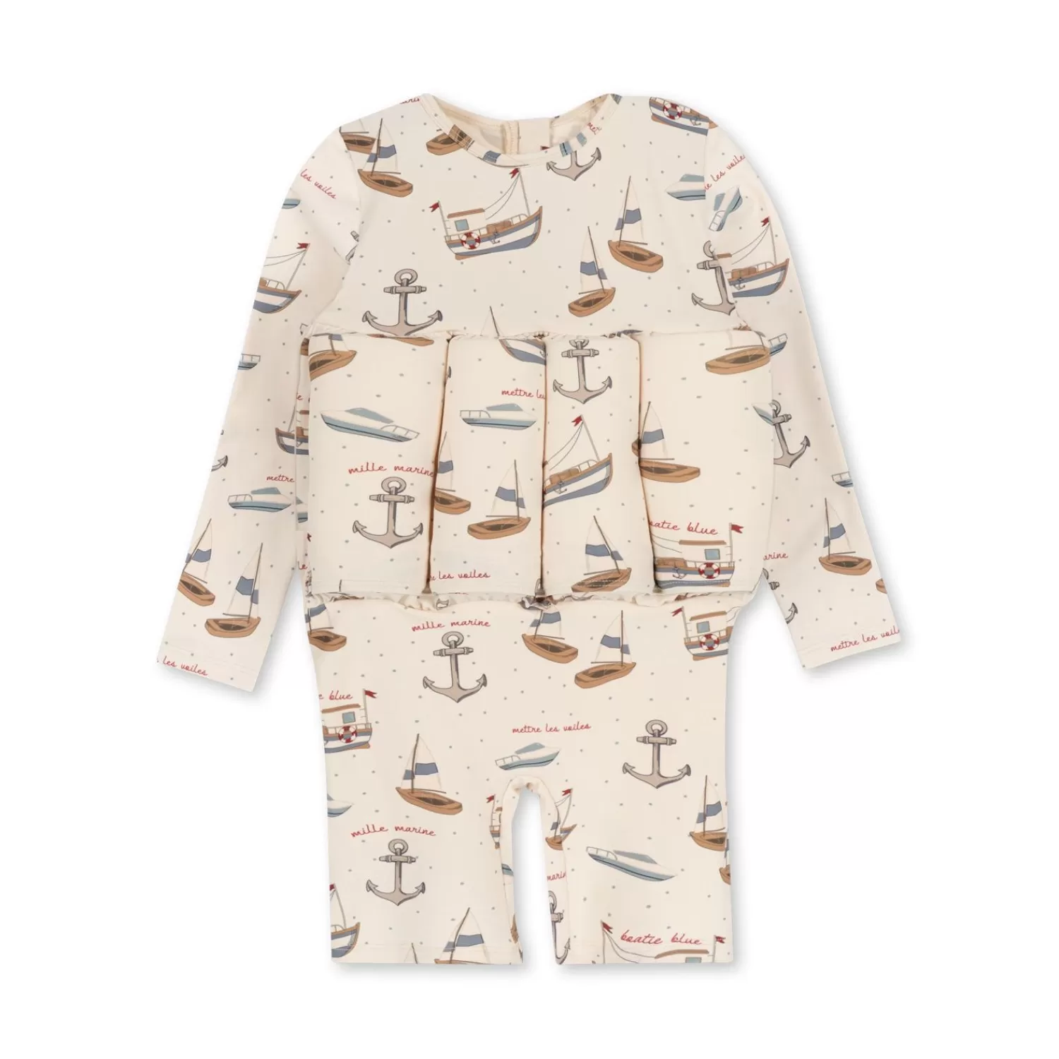 Born Konges Sløjd Uv-Flydedragt - Sail Away