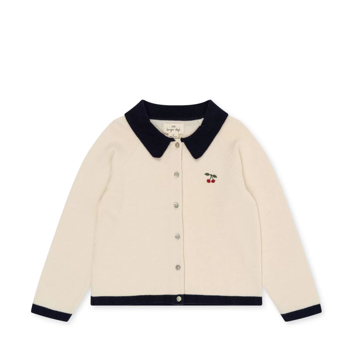 Born Konges Sløjd Venton Strikcardigan - Off White