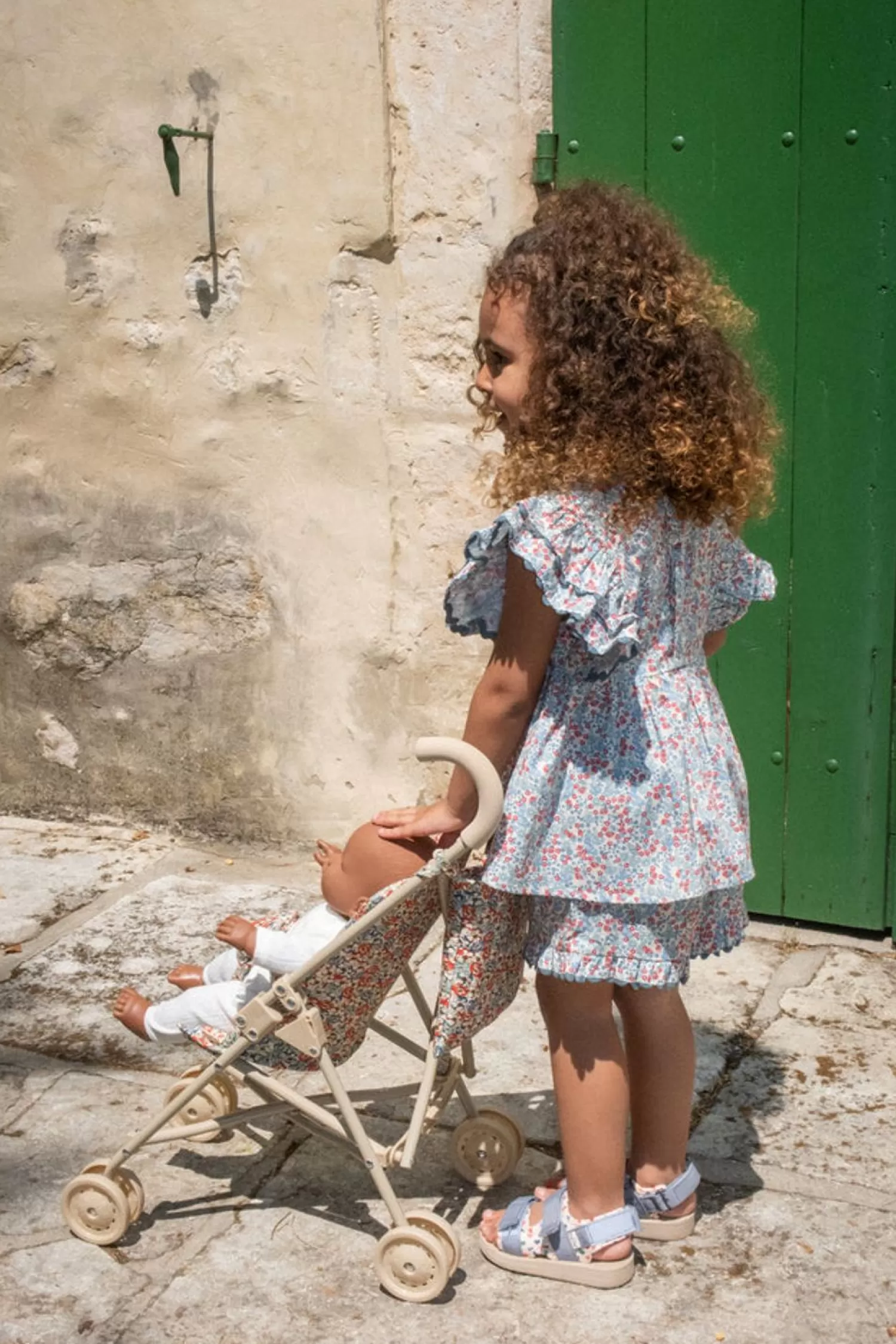 Born Konges Sløjd Verbena Shorts - Bibi Blue
